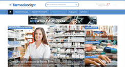 Desktop Screenshot of farmaciasdepr.com